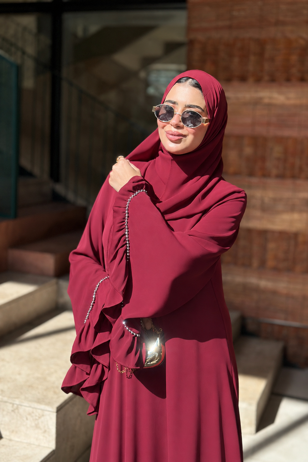 Rima Abaya-Burgundy