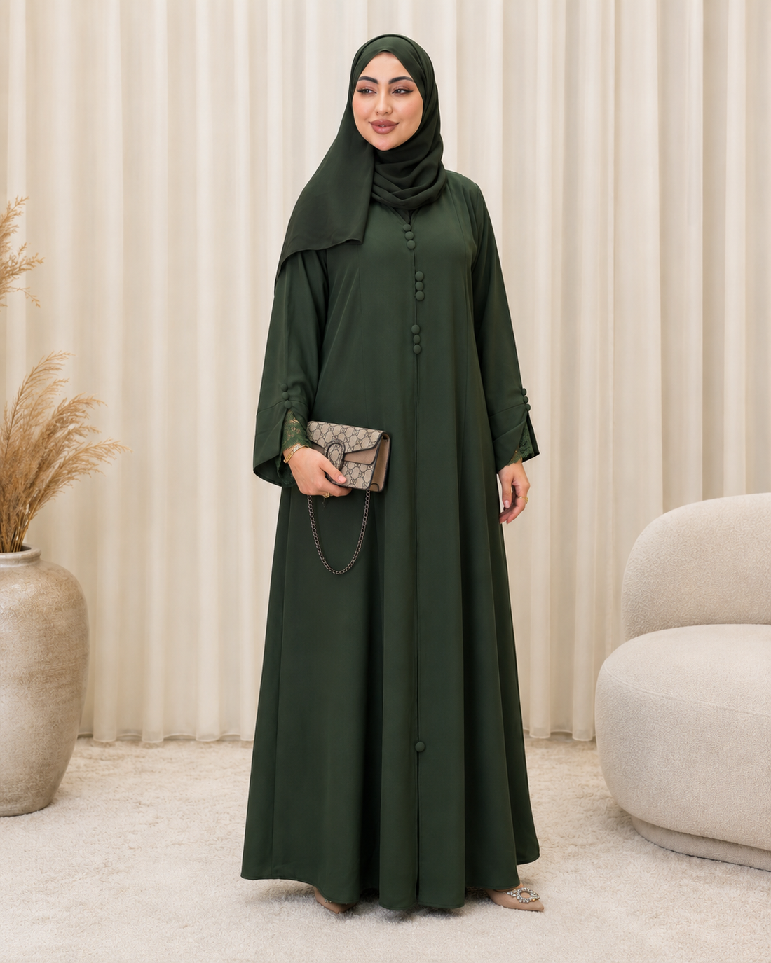 Haya Abaya Olive